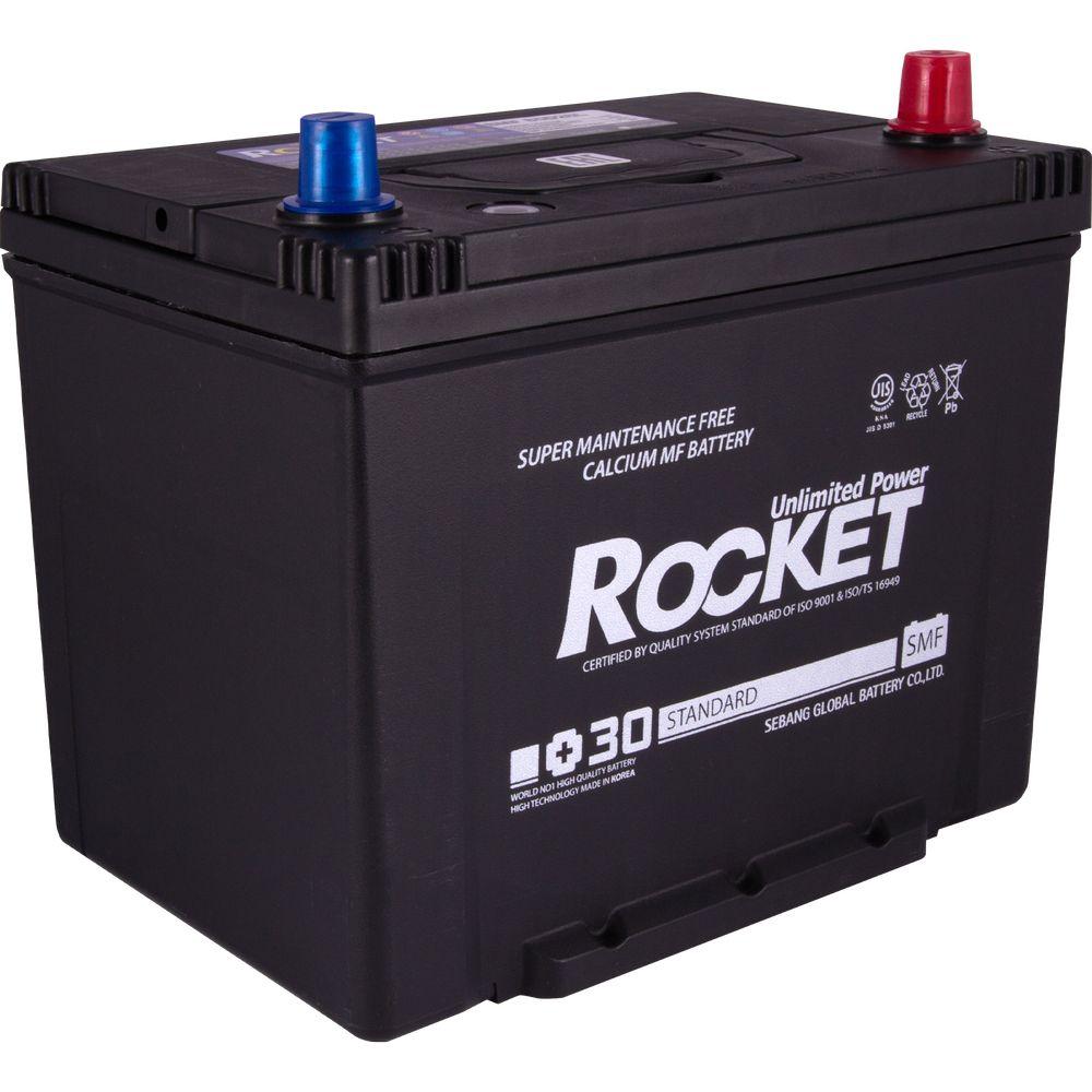 Акумулятор ROCKET 80Ah ASIA Ев (-/+) (670CCA) (д260*ш173*в225) SMF 85D26L